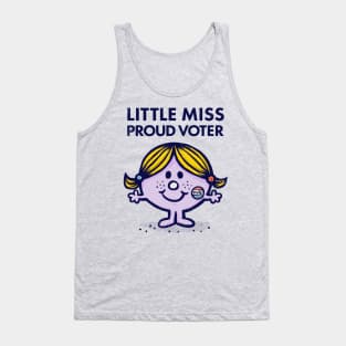 Little Miss Proud Voter Tank Top